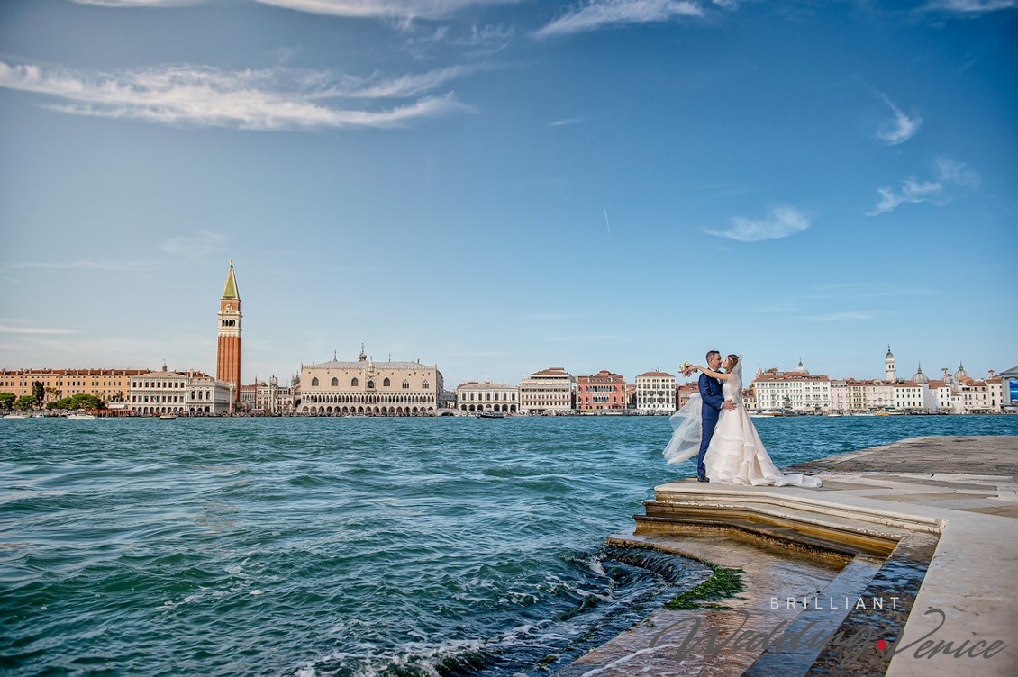 Cérémonie et réception de mariage dans un palais vénitien historique