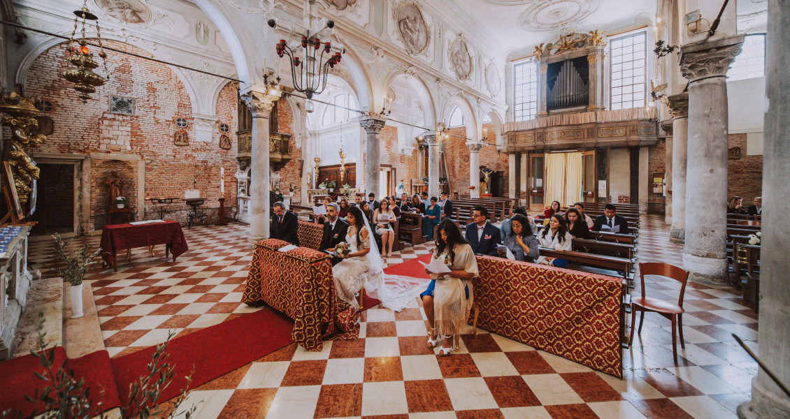 Mariage catholique à Venise : trois églises où se marier
