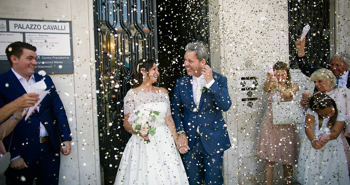 mariage civil a la mairie de Venise